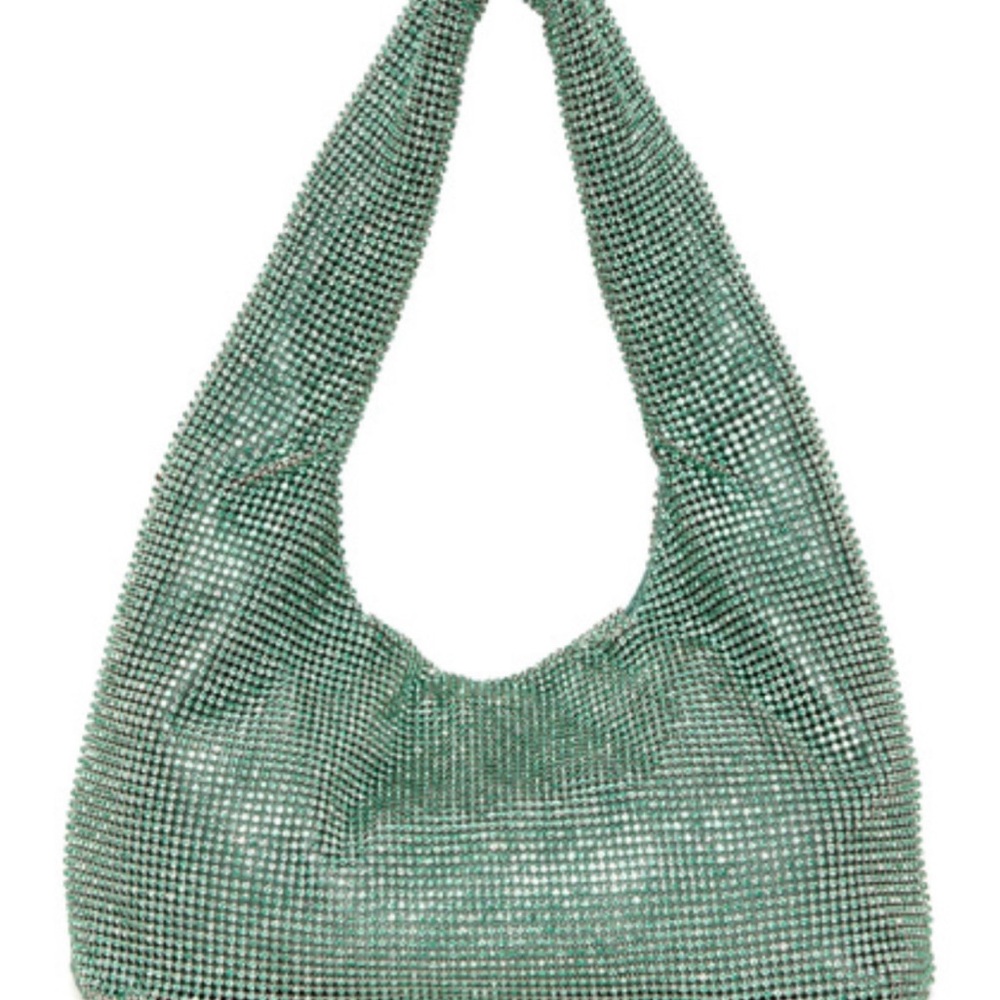 KARA Green Crystal Mini Bag